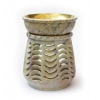 Аромалампа круглая каменная