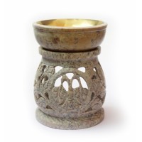 Аромалампа каменная круглая №2