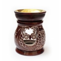 Аромалампа каменная круглая №4