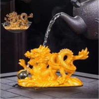 Чайная игрушка Дракон золотой