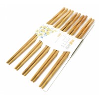 Палочки для еды бамбук витые в блистере набор 5 пар