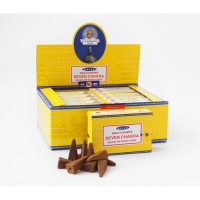 Конусы Жидкий дым Семь Чакр Сатья SATYA BACK FLOW CONES SEVEN CHAKRA 10 шт.