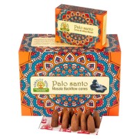 Ароматические конусы Жидкий дым Пало Санто NAMASTE INDIA PALO SANTO
