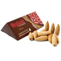 Аромаконусы Жидкий дым Роза Song of India 12 шт.