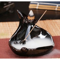 Подставка для благовоний Жидкий дым "Лист" №2