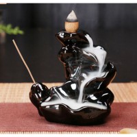 Подставка для благовоний Жидкий дым "Лотос удачи"