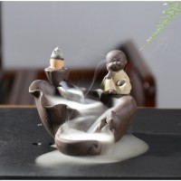 Подставка Жидкий дым "Спираль Безмятежность" керамическая