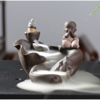 Подставка Жидкий дым "Спираль Ничего не скажу" керамическая