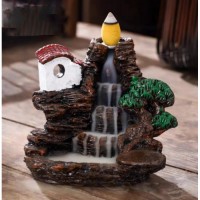 Водопад Жидкий дым Альпийская хижина