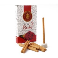 Аромапалочки безосновные Роза BIG BELL Dhoop Rose 10 шт.