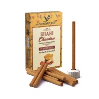 Благовония безосновные Шахи Чандан UNITED FRAGRANCE Shahi Chandan Dhoop 10 шт.