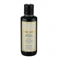 Аюрведическое масло для волос "Брингарадж" 210 мл, Кхади Herbal hair oil Bringaraj 210 ml Khadi 