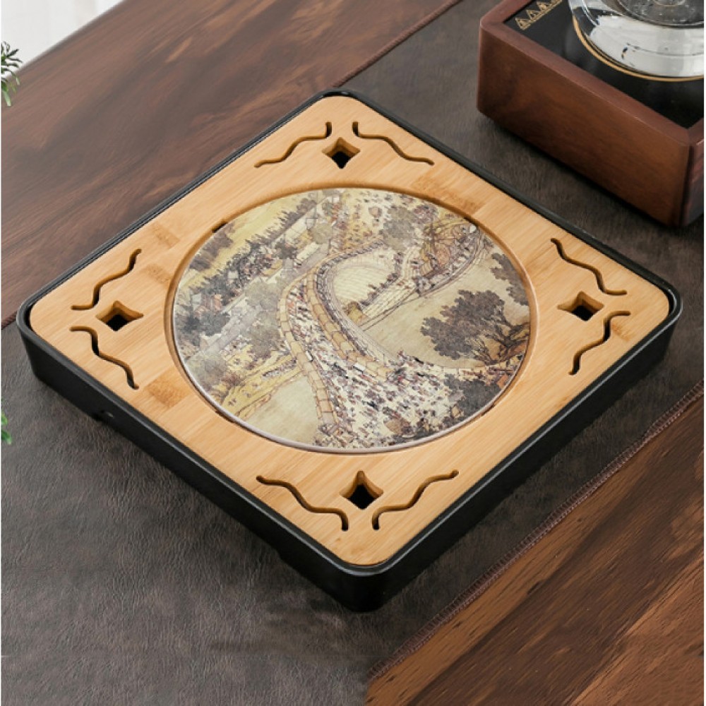 Чабань квадратный "Фестиваль Цинмин" чёрный