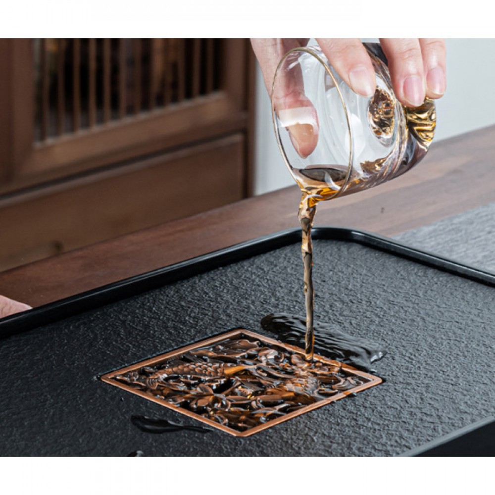 Чабань прямоугольный "Рыбки" чёрная