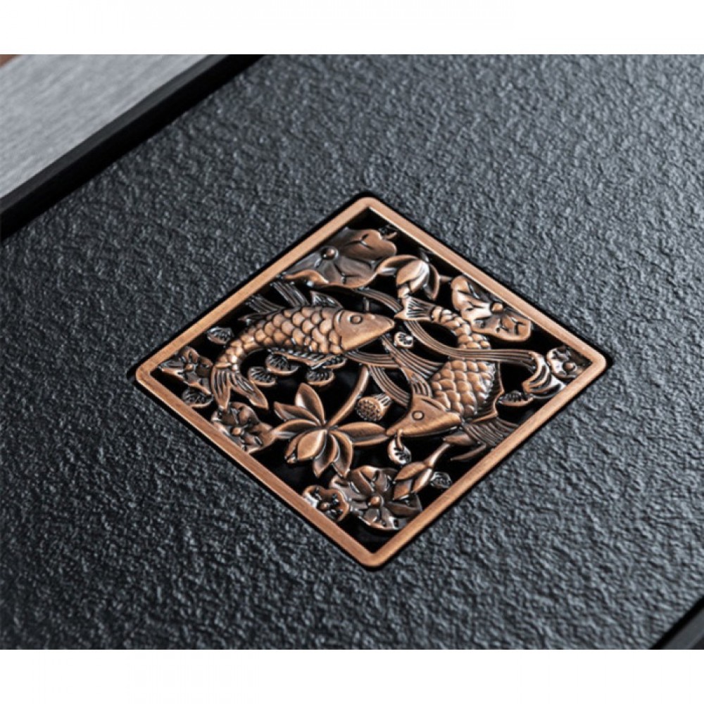 Чабань прямоугольный "Рыбки" чёрная