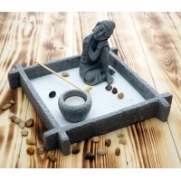 Дзен набор настольный "Сад камней" Будда №6