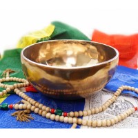 Поющая чаша кованая 14 см