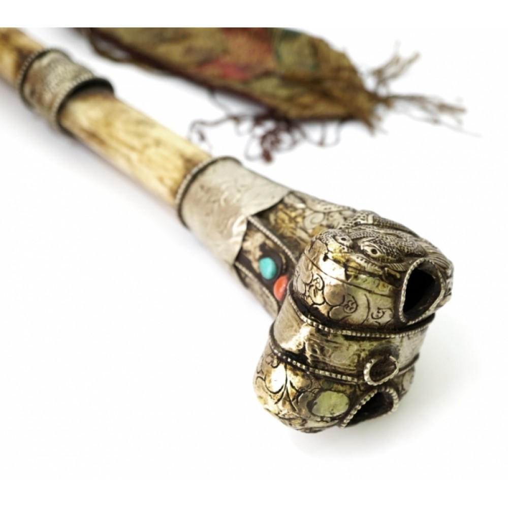 Ганлин ритуальная тибетская флейта